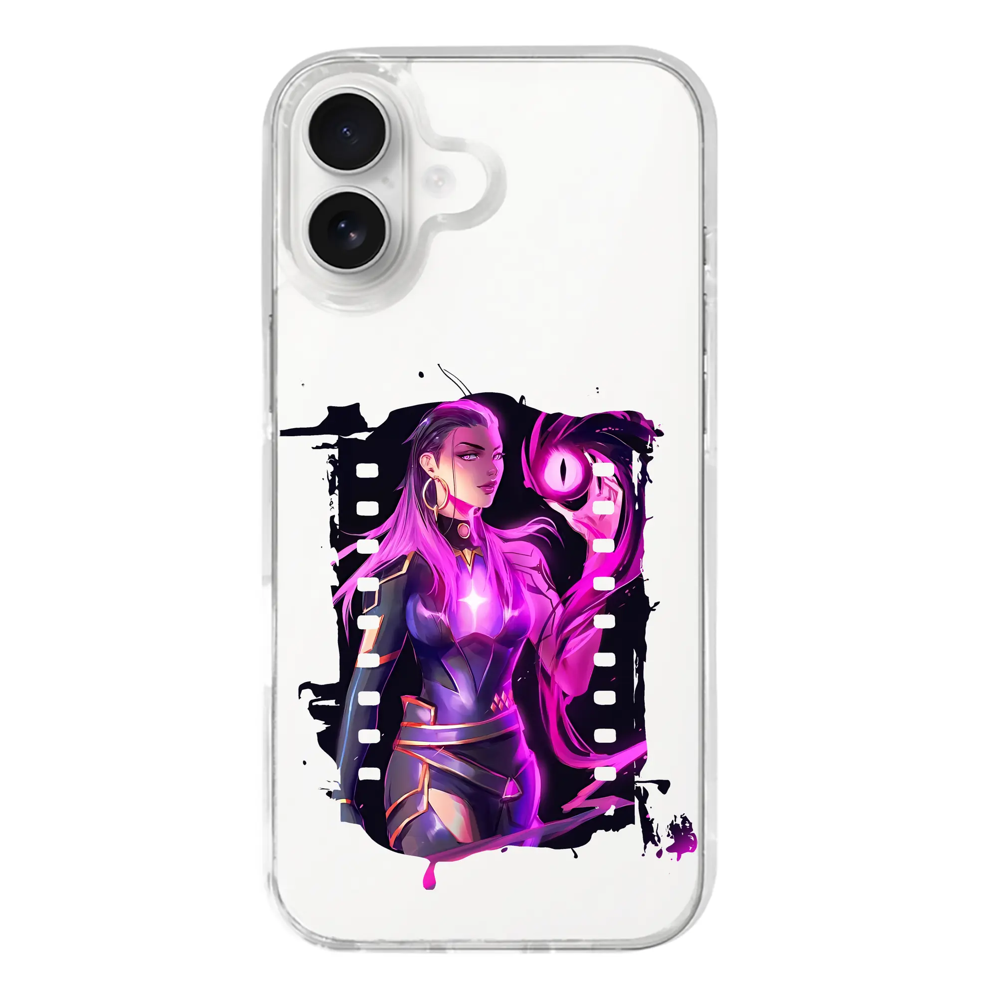 VALORANT グッズ,レイナ - iPhone 17シリーズ 透明スマホケース – 薄型・耐衝撃・精密フィット保護カバー